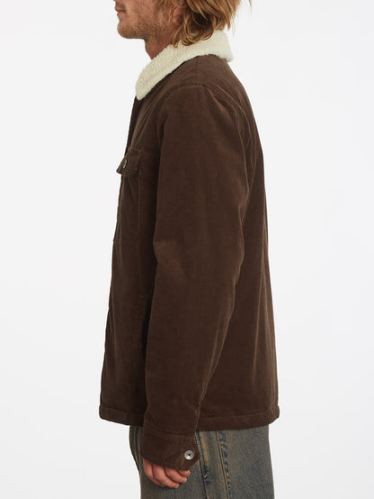 Keaton Jacket - DARK BROWN