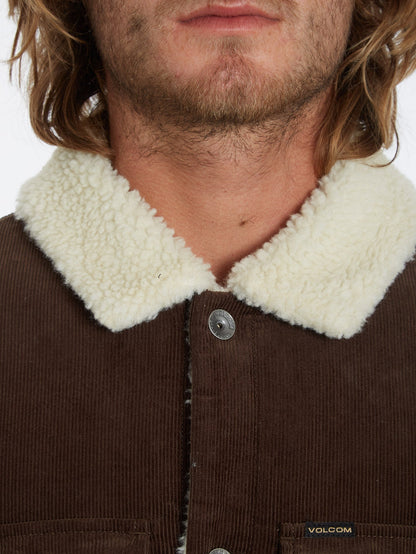 Keaton Jacket - DARK BROWN