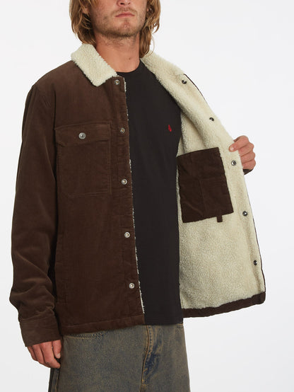 Keaton Jacket - DARK BROWN