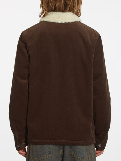 Keaton Jacket - DARK BROWN