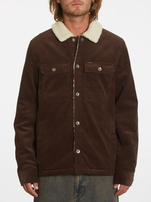 Keaton Jacket - DARK BROWN