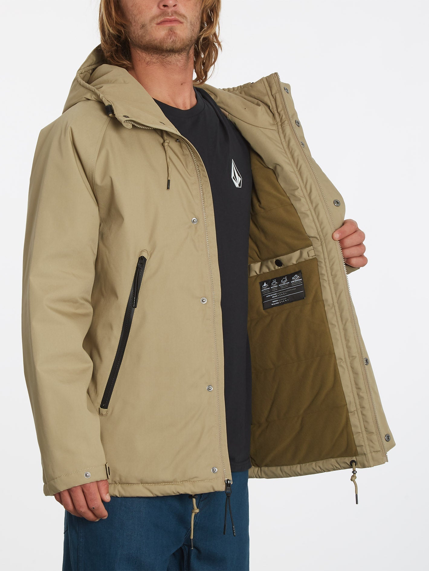 Stoke Stone Jacket - KHAKI