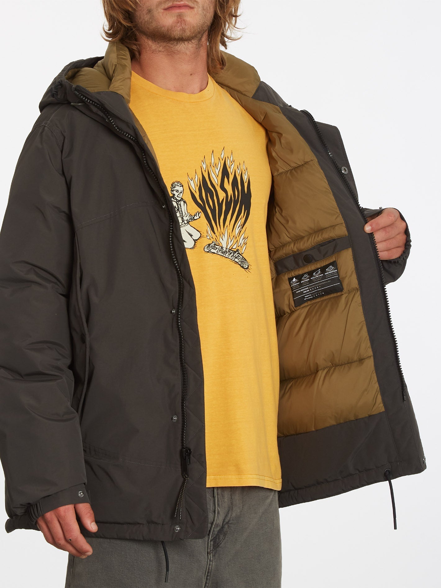 Million Miles Jacket - RINSED BLACK