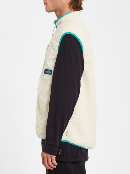 Muzzer Fuzzar Vest - WHITECAP GREY