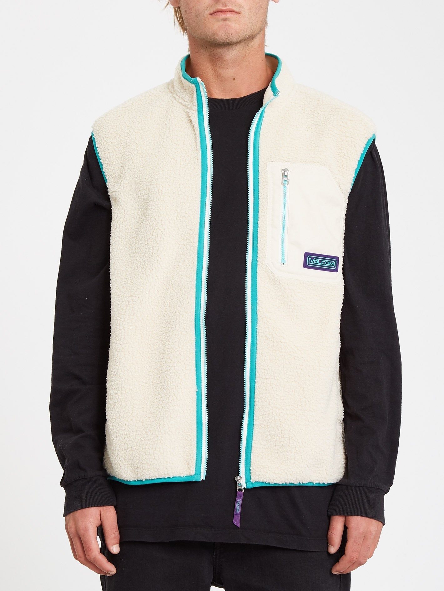 Muzzer Fuzzar Vest - WHITECAP GREY