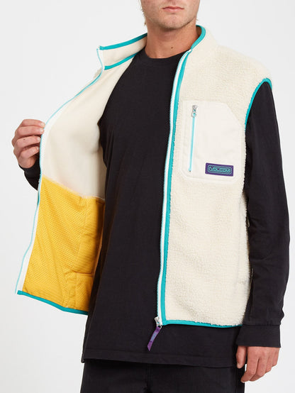 Muzzer Fuzzar Vest - WHITECAP GREY