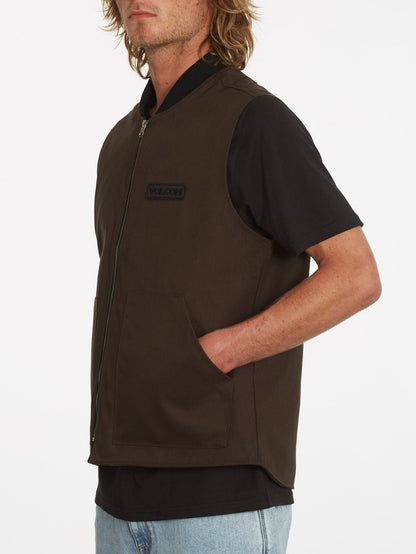 Skate Vitals C Provost Vest - DARK BROWN