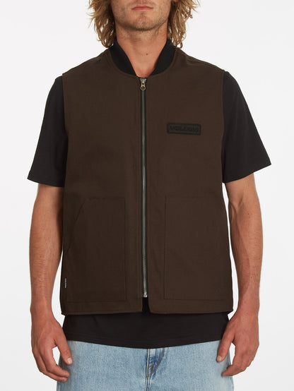 Skate Vitals C Provost Vest - DARK BROWN