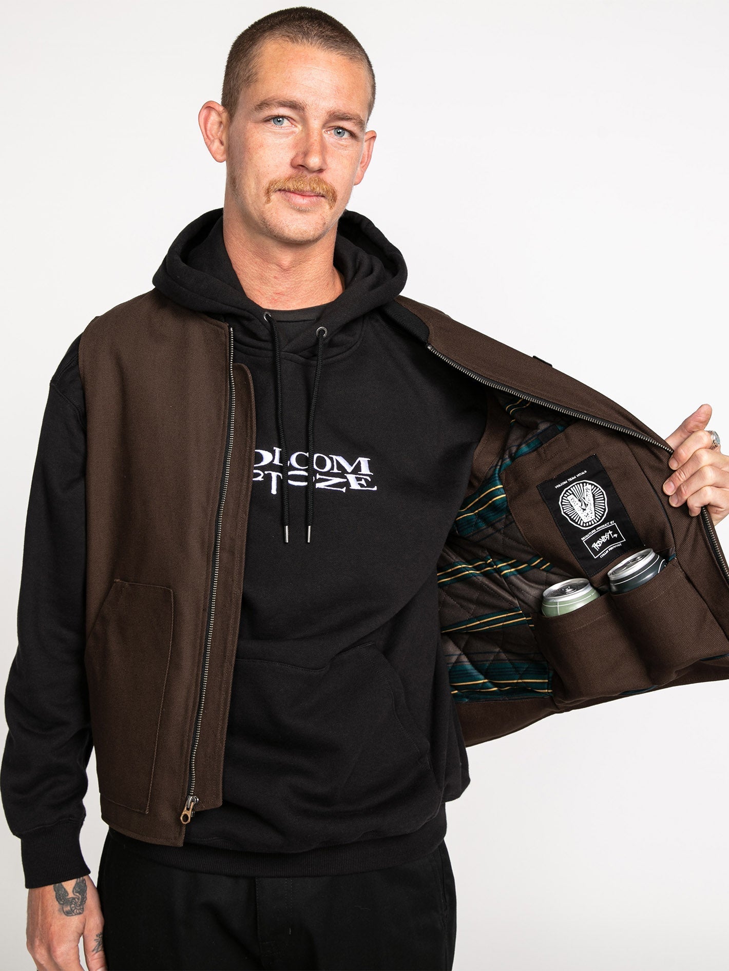 Skate Vitals C Provost Vest - DARK BROWN