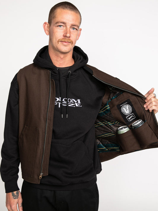 Skate Vitals C Provost Vest - DARK BROWN