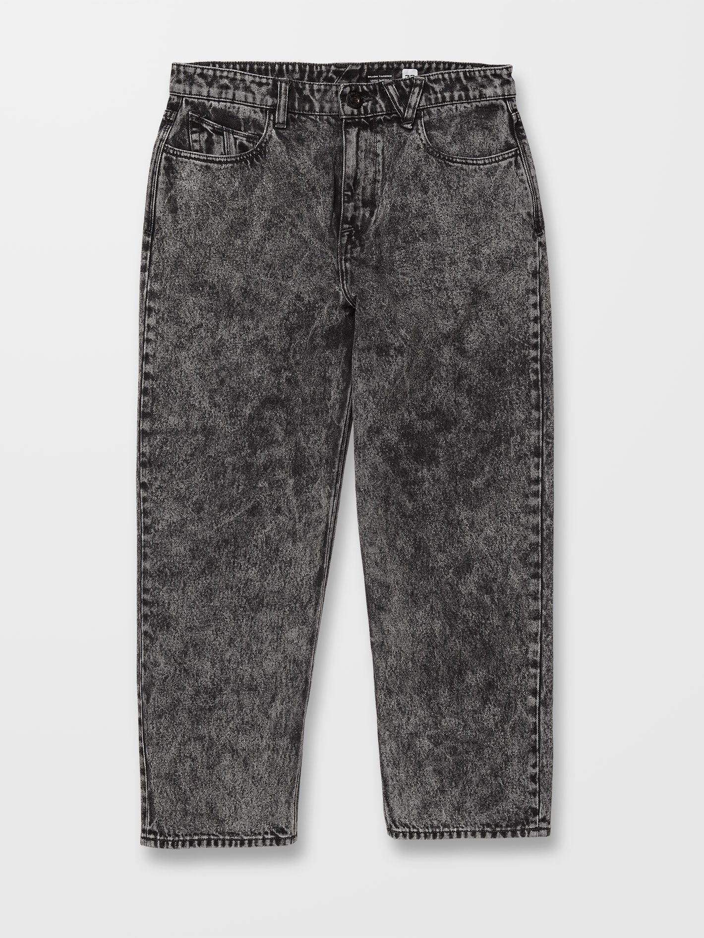 Billow Tapered Jeans - LIGHT ACID BLACK
