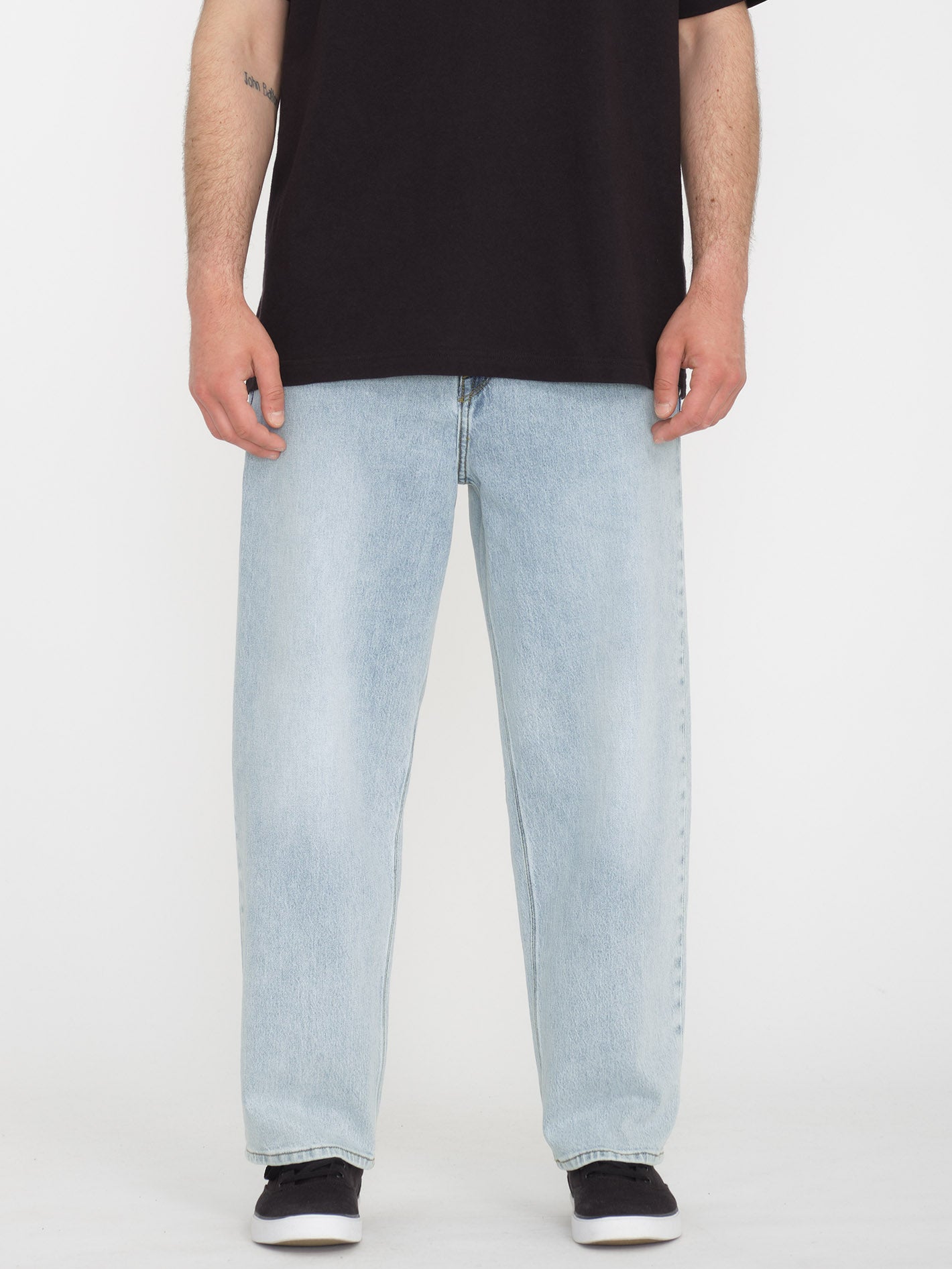 V Ent Hockey Dad Jeans - HEAVY WORN FADED