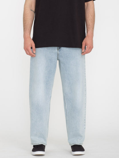 V Ent Hockey Dad Jeans - HEAVY WORN FADED
