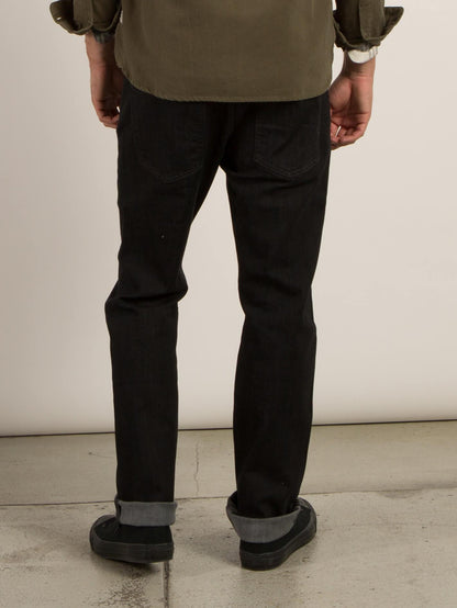 Kinkade Regular Fit Jeans - Black Rinser