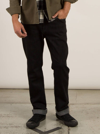Kinkade Regular Fit Jeans - Black Rinser