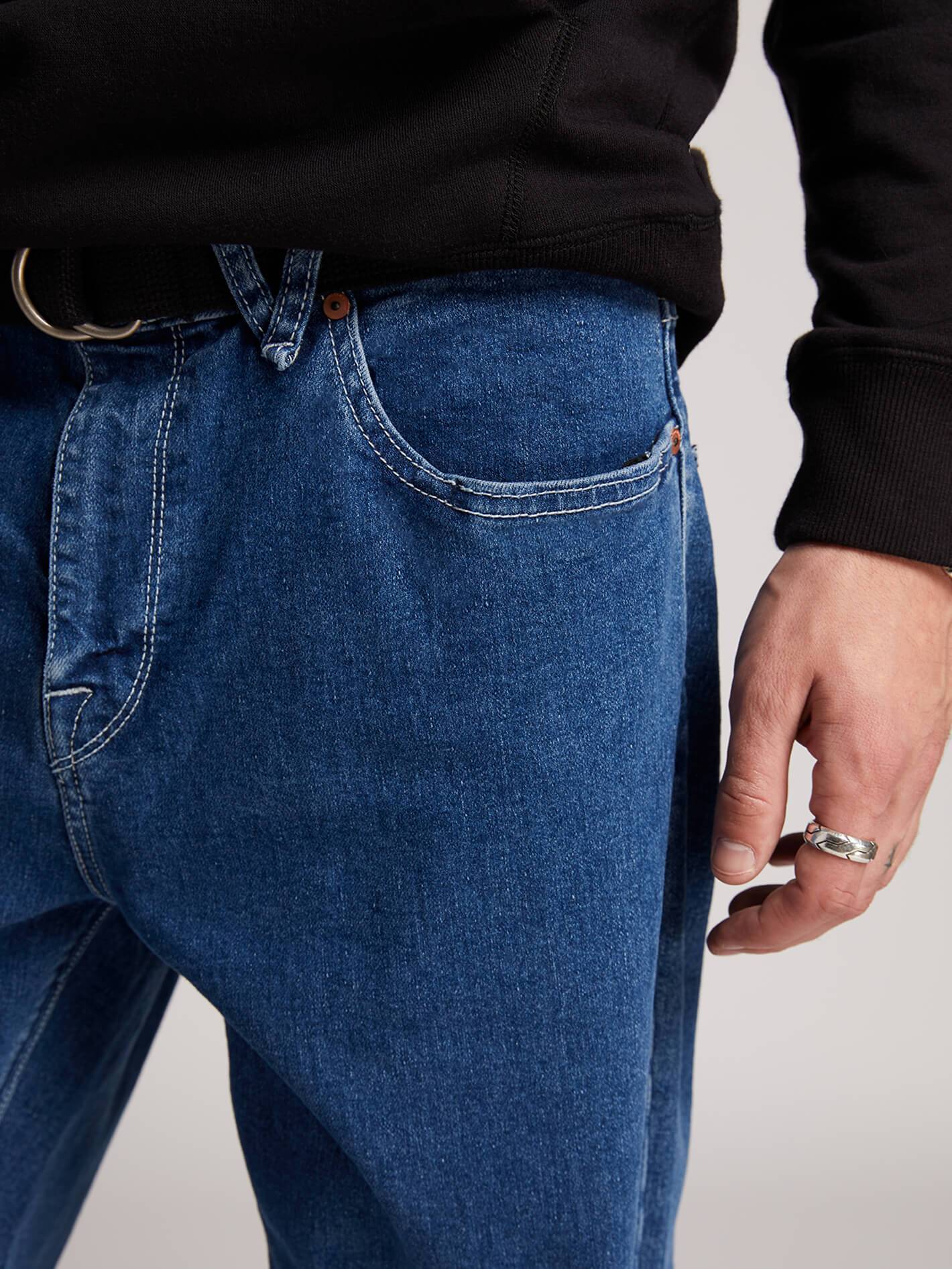 Kinkade Regular Fit Jeans - Indigo Ridge Wash