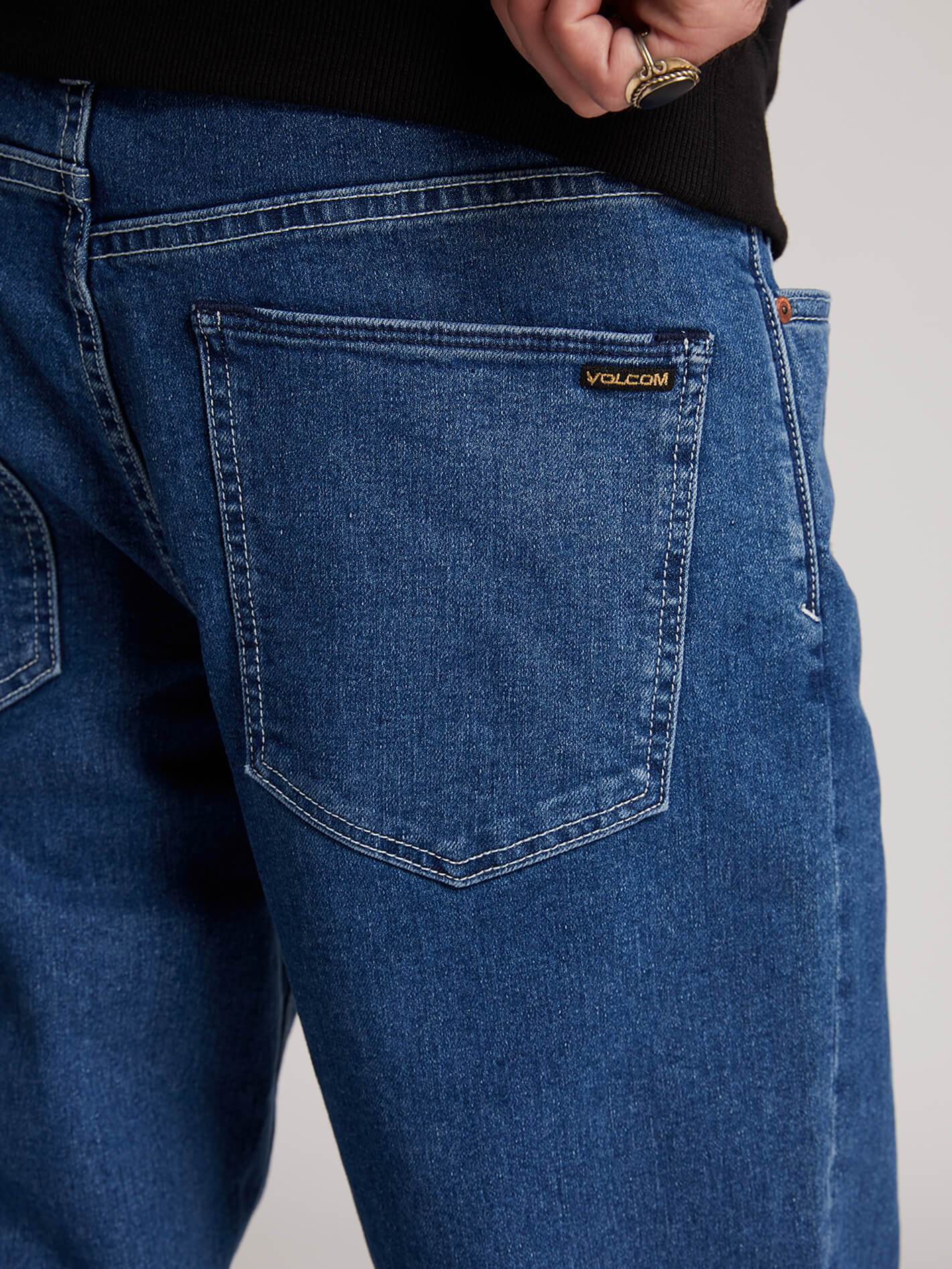 Kinkade Regular Fit Jeans - Indigo Ridge Wash