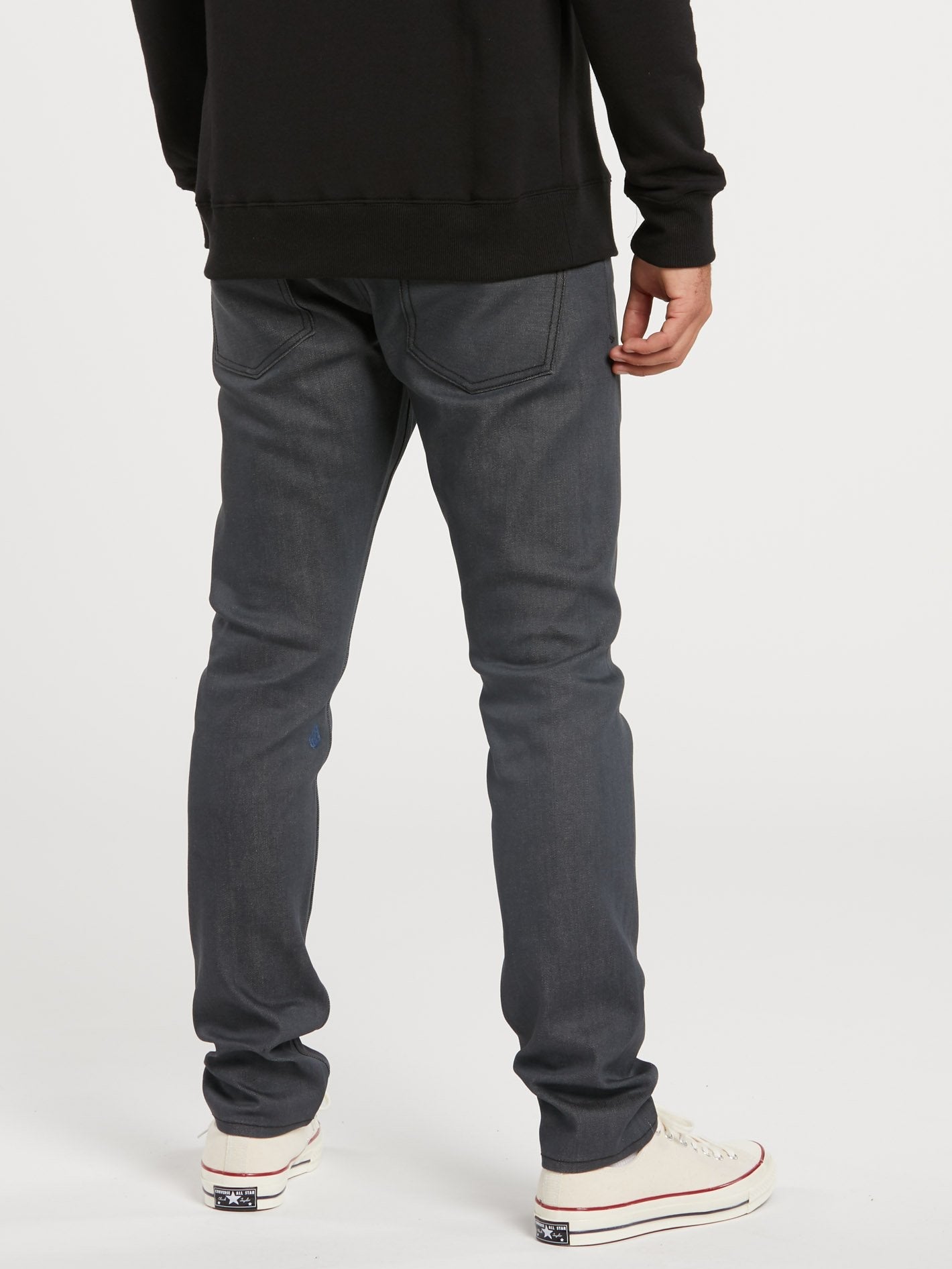Vorta Tapered Denim - ASPHALT RAW SELVAGE
