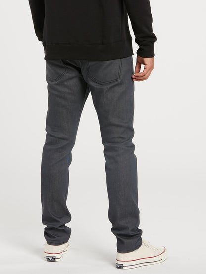 Vorta Tapered Denim - ASPHALT RAW SELVAGE