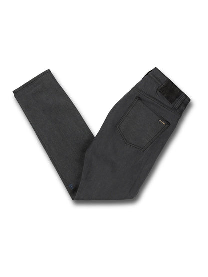 Vorta Tapered Denim - ASPHALT RAW SELVAGE