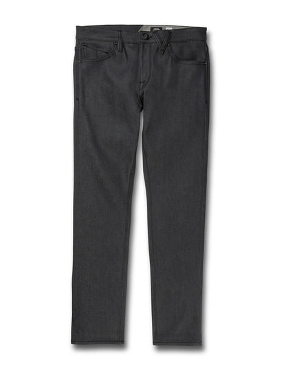 Vorta Tapered Denim - ASPHALT RAW SELVAGE