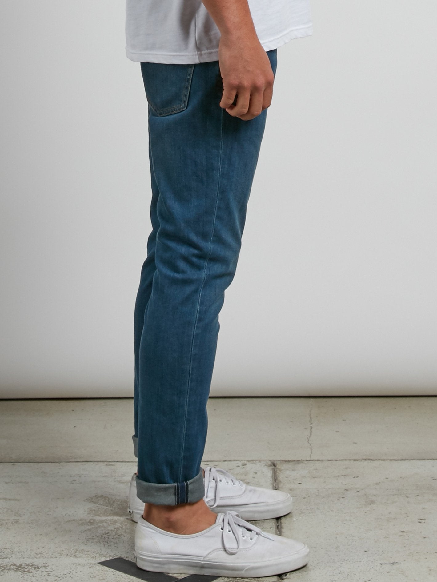 Vorta Tapered Jeans - Dust Bowl Indigo