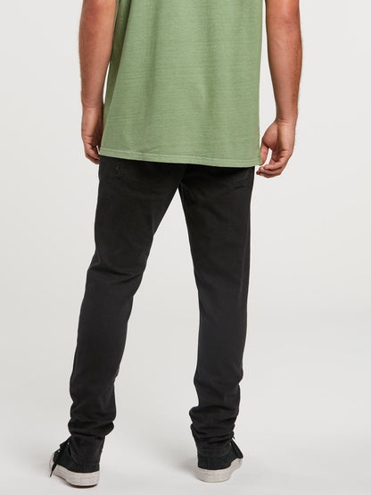 Vorta Tapered Denim - INK BLACK