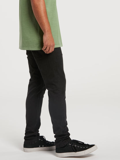 Vorta Tapered Denim - INK BLACK