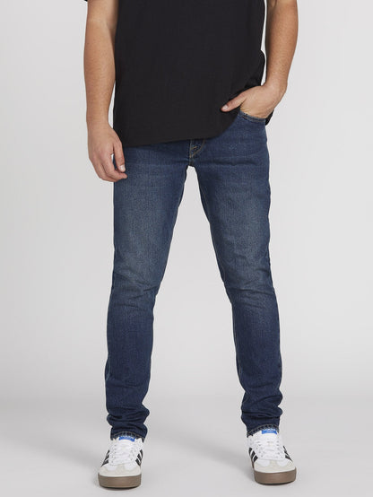 Vorta Tapered Denim - Medium Blue Wash