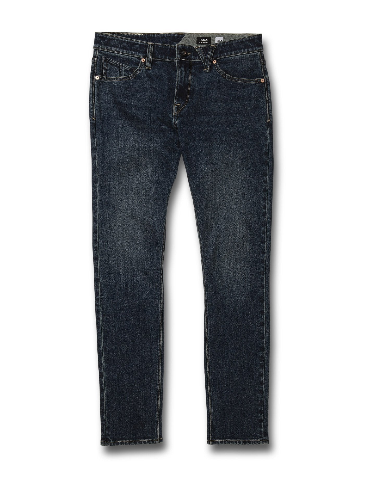 Vorta Tapered Denim - Medium Blue Wash