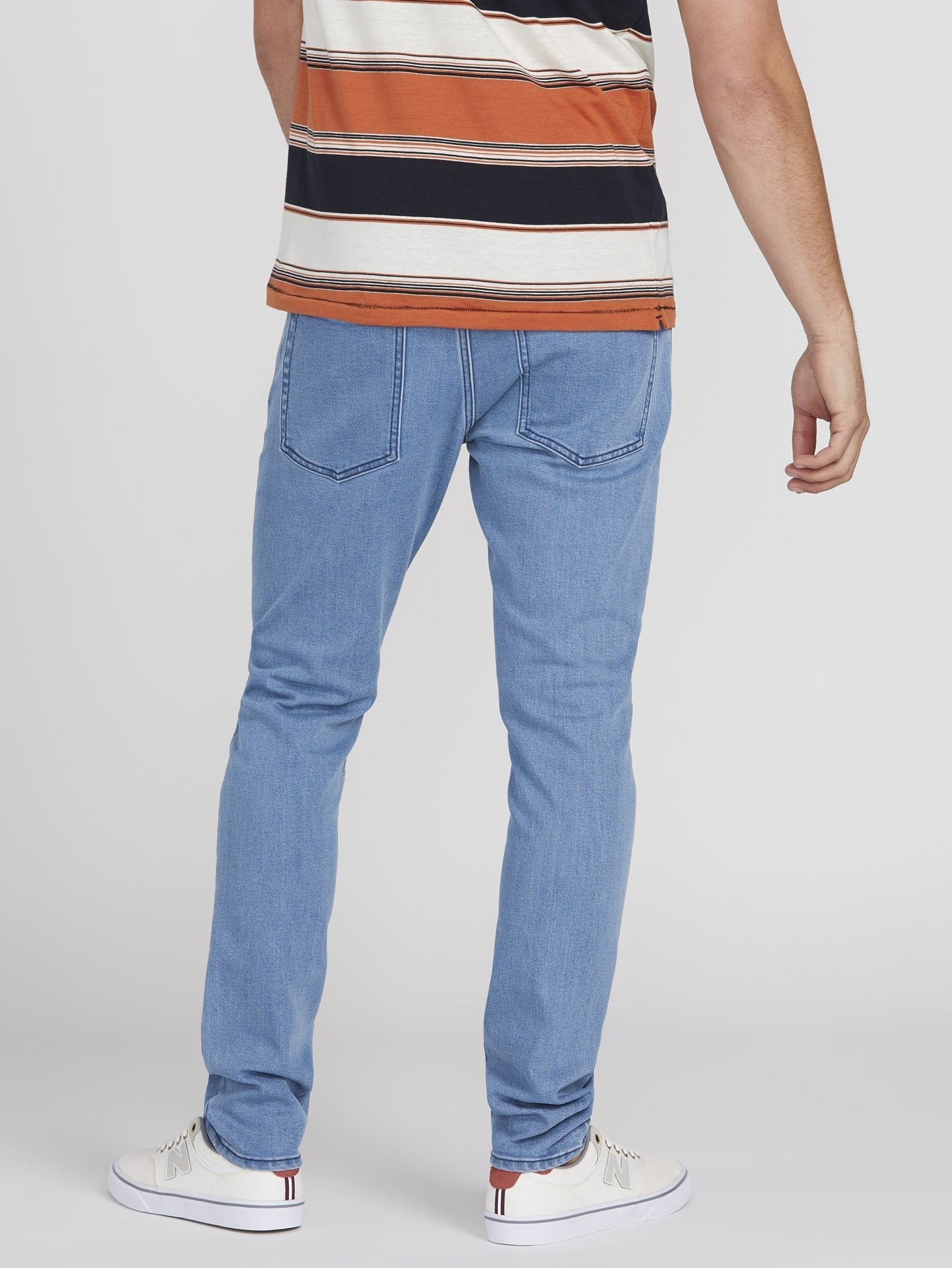 Solver Tapered Denim - Flat Vintage Indigo