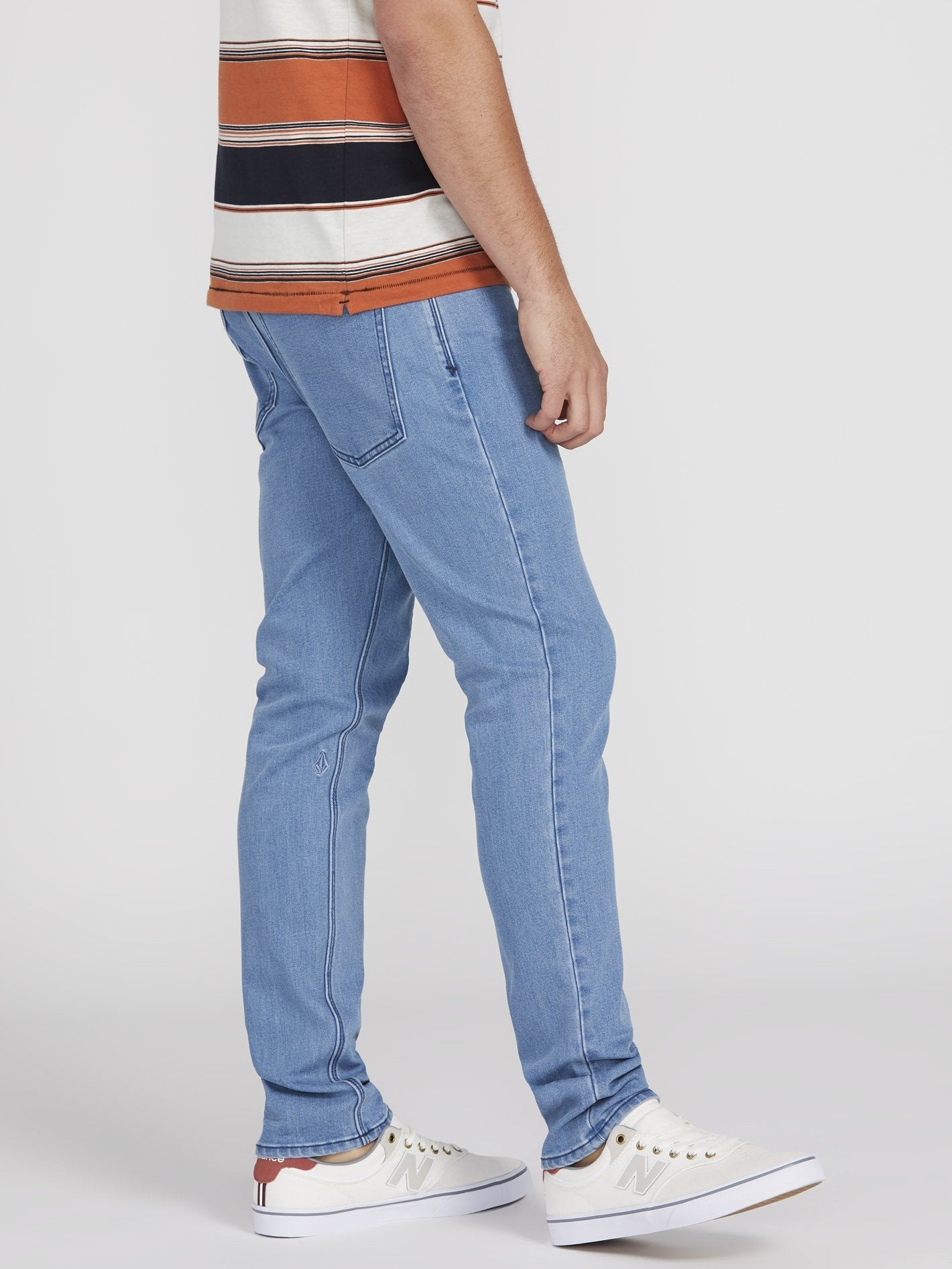 Solver Tapered Denim - Flat Vintage Indigo