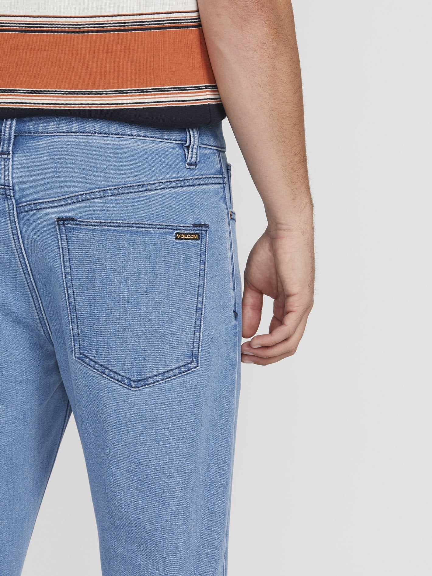 Solver Tapered Denim - Flat Vintage Indigo