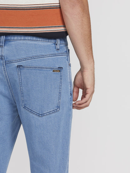 Solver Tapered Denim - Flat Vintage Indigo