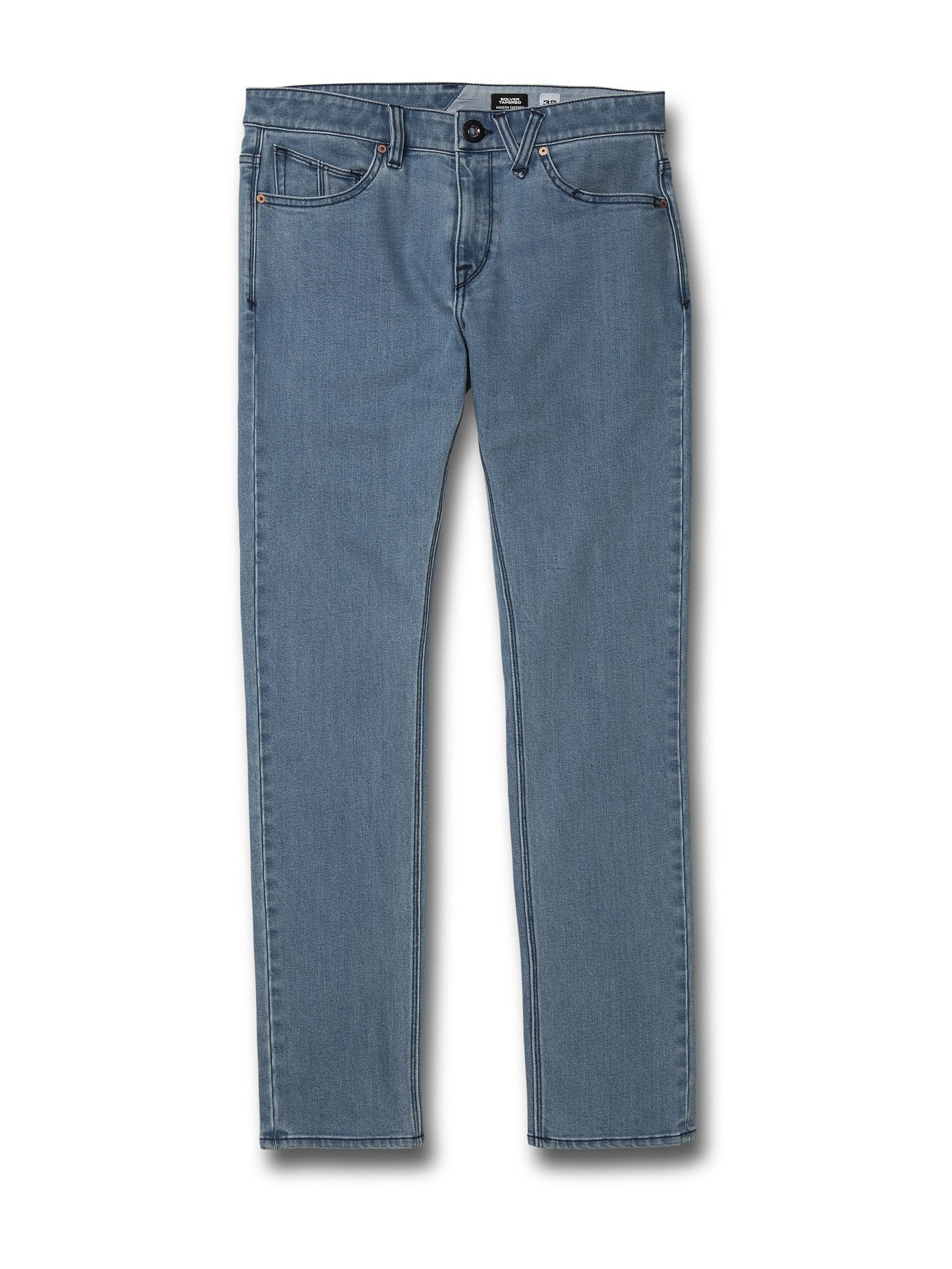 Solver Tapered Denim - Flat Vintage Indigo