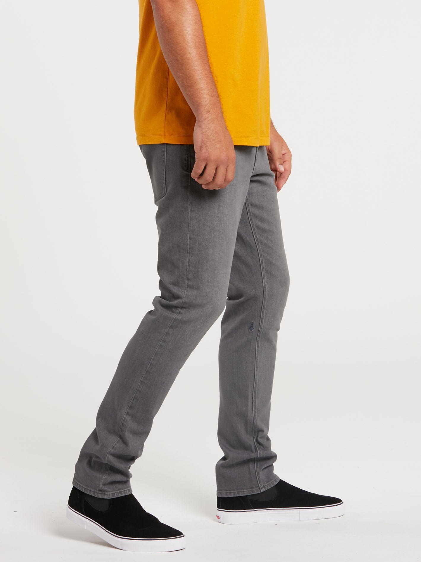 Solver Tapered Denim - GREY VINTAGE