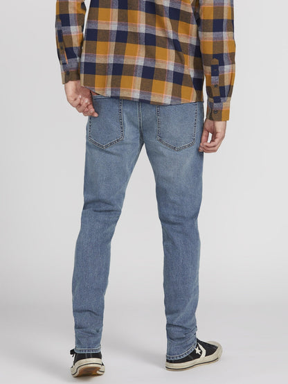 Solver Tapered Denim - Slate Blue