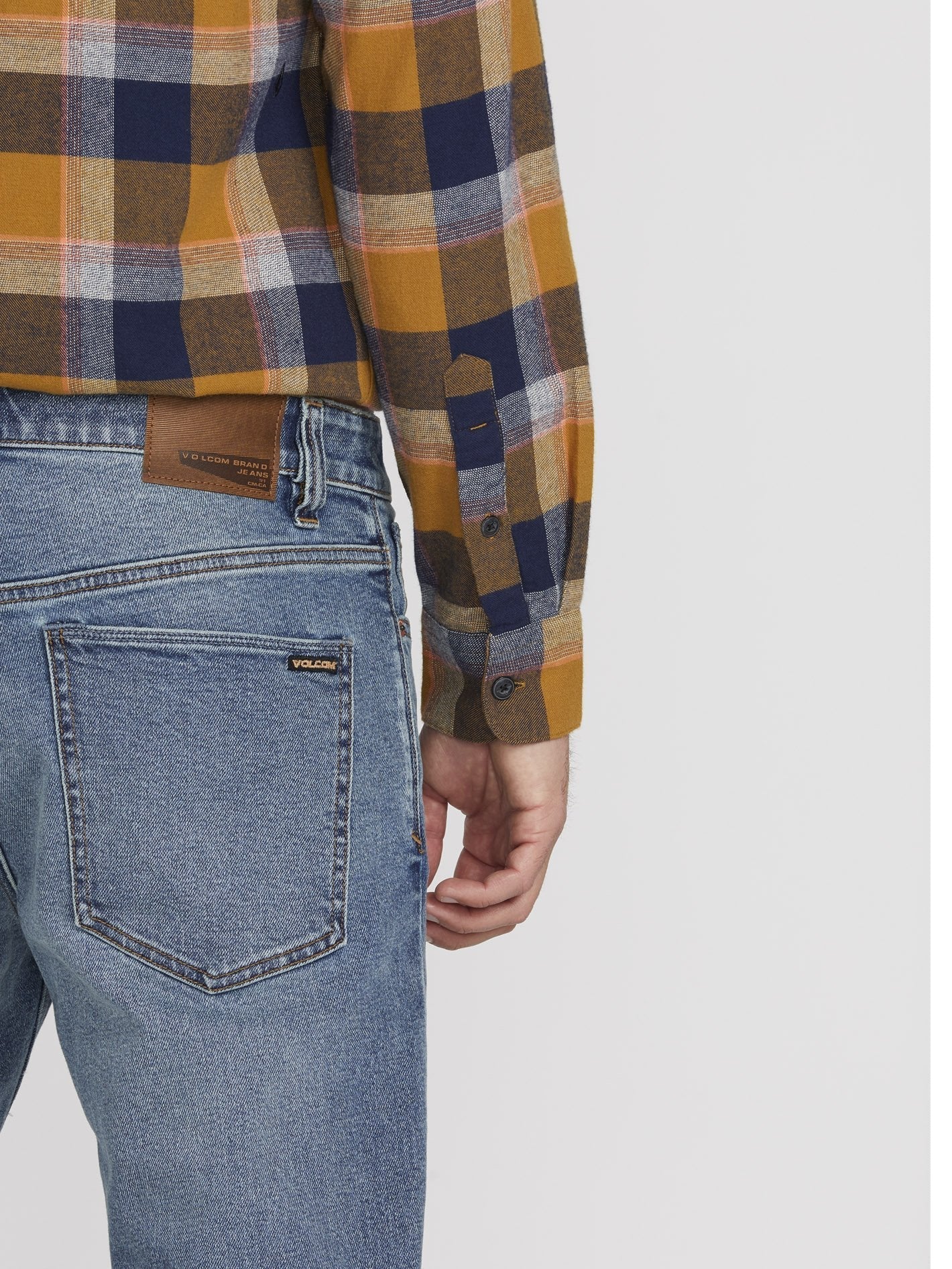 Solver Tapered Denim - Slate Blue