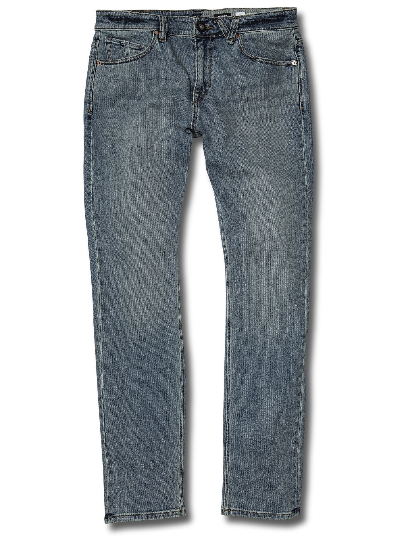 Solver Tapered Denim - Slate Blue
