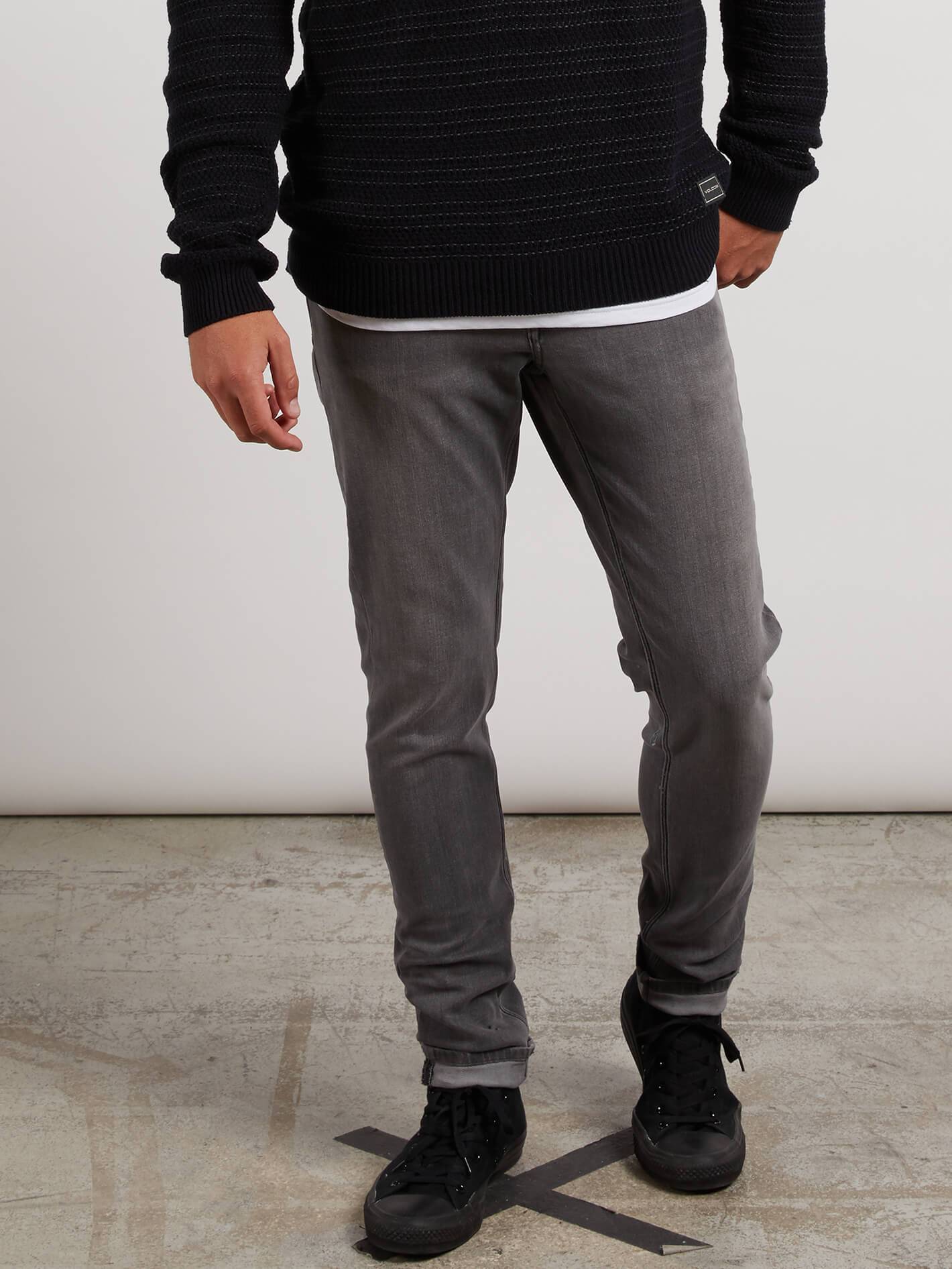 2X4 Tapered Jeans - Brushed Nickle