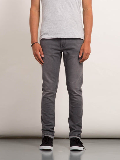 2X4 Tapered Jeans - Cement Grey