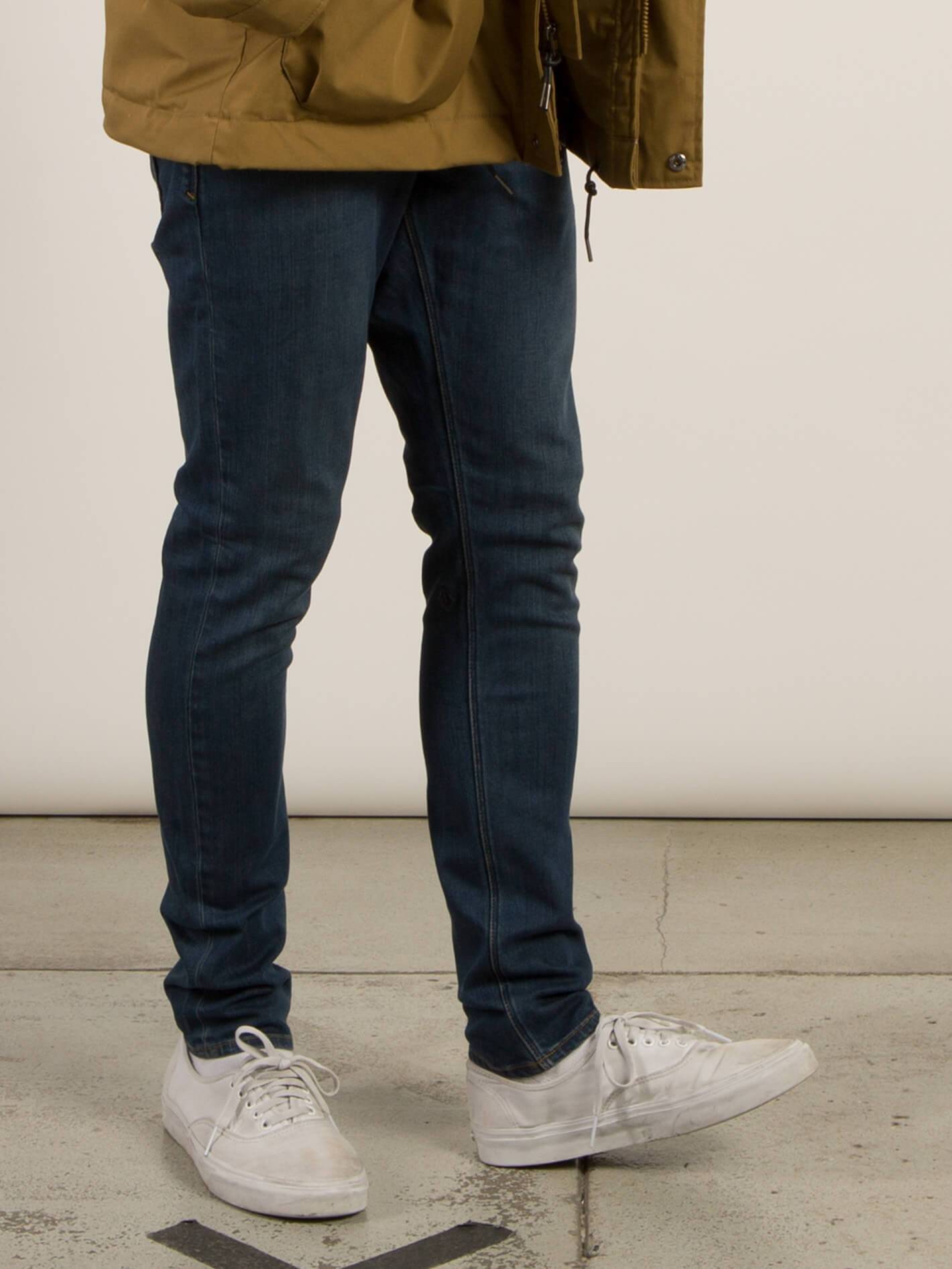 2X4 Tapered Jeans - Dust Bowl Indigo
