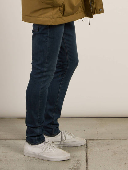 2X4 Tapered Jeans - Dust Bowl Indigo