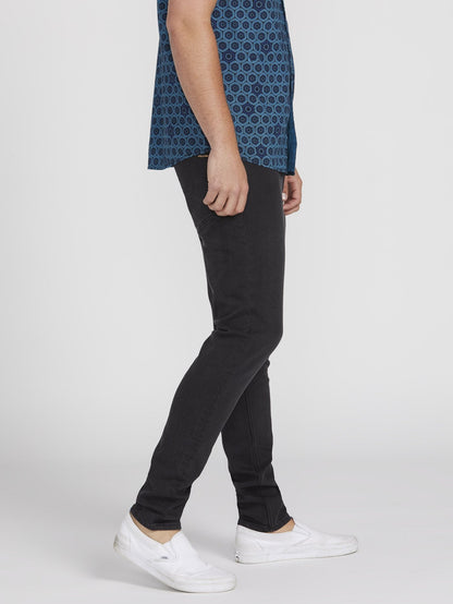 2X4 Tapered Denim - INK BLACK