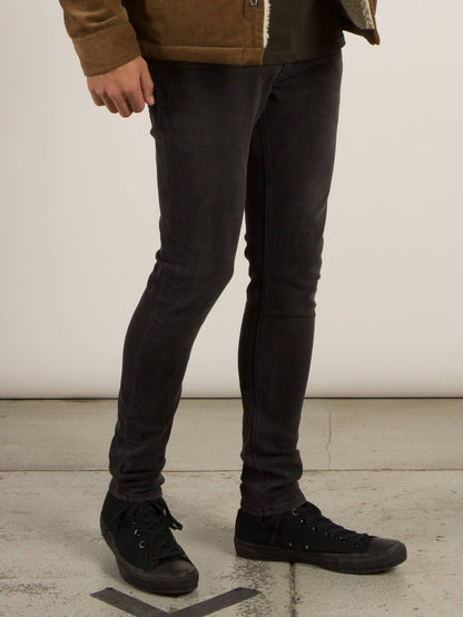 2X4 Tapered Jeans - Sulfur Black