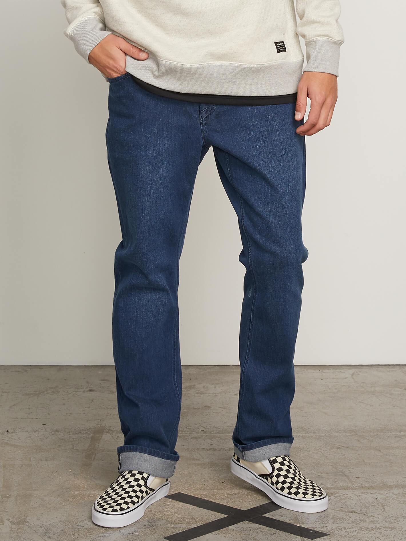 Kinkade Regular Tapered Fit Jeans - Blue Ozone