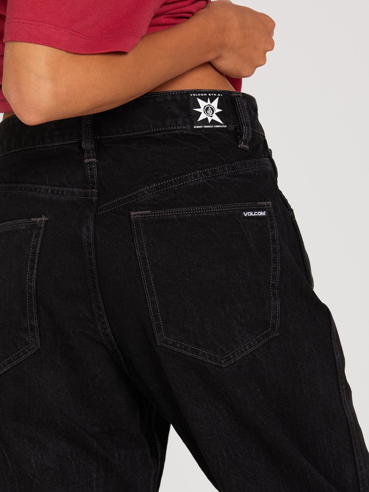 A.P.#2 Billow Jean - Black Venom Wash (UNISEX)
