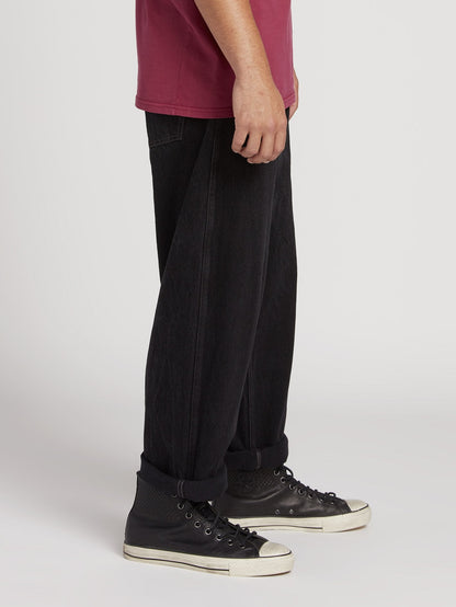 A.P.#2 Billow Jean - Black Venom Wash (UNISEX)