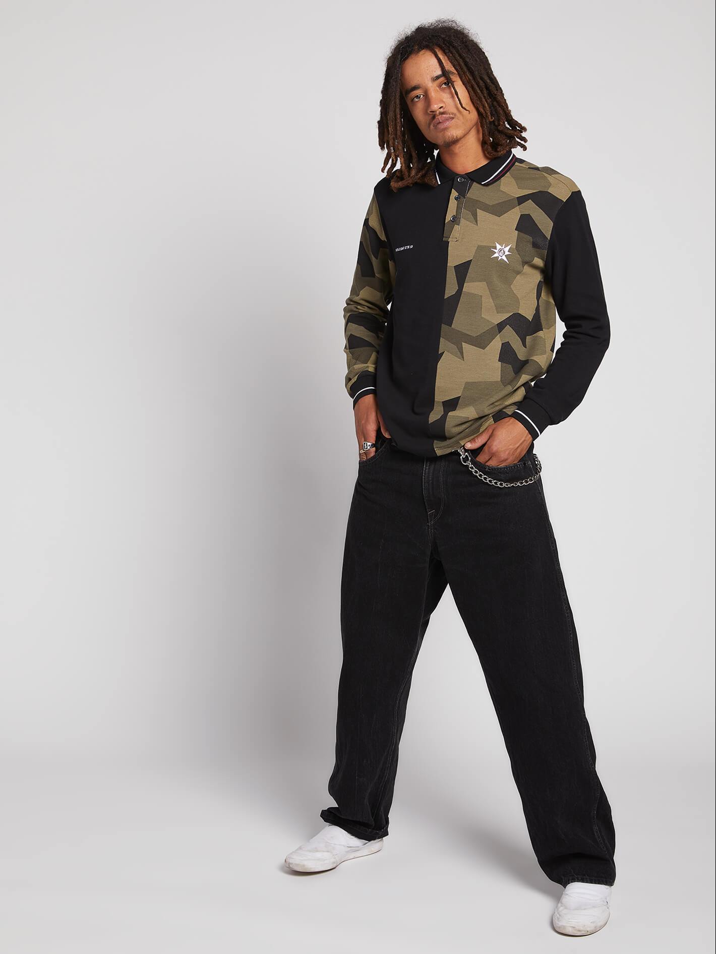 A.P.#2 Billow Jean - Black Venom Wash (UNISEX)