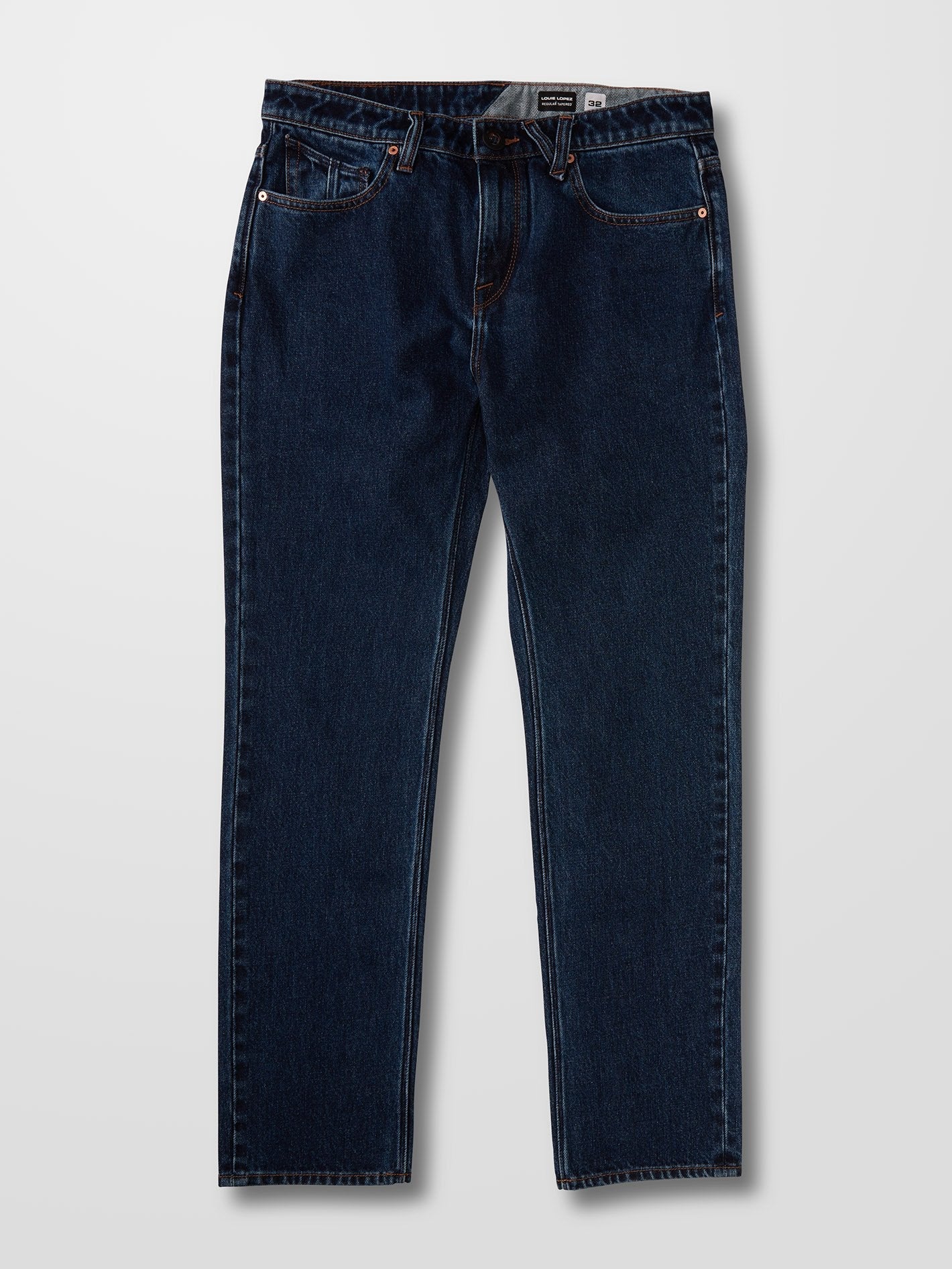 Louie Lopez Tapered Denim - BLUE RINSE